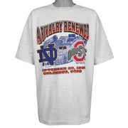 NCAA - Notre Dame Vs Ohio State Rivalry Renewed Deadstock T-Shirt 1995 XX-Large Vintage Retro
