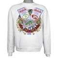 MLB - Oakland Athletics Vs Cincinnati Reds Matchups World Series Sweatshirt 1990 Large Vintage Retro Baseball