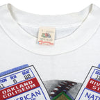 MLB - Oakland Athletics Vs Cincinnati Reds Matchups World Series Sweatshirt 1990 Large Vintage Retro Baseball