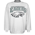 NFL - Philadelphia Eagles Crew Neck Sweatshirt 1990s Large Vintage Retro Football