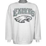 NFL - Philadelphia Eagles Crew Neck Sweatshirt 1990s Large