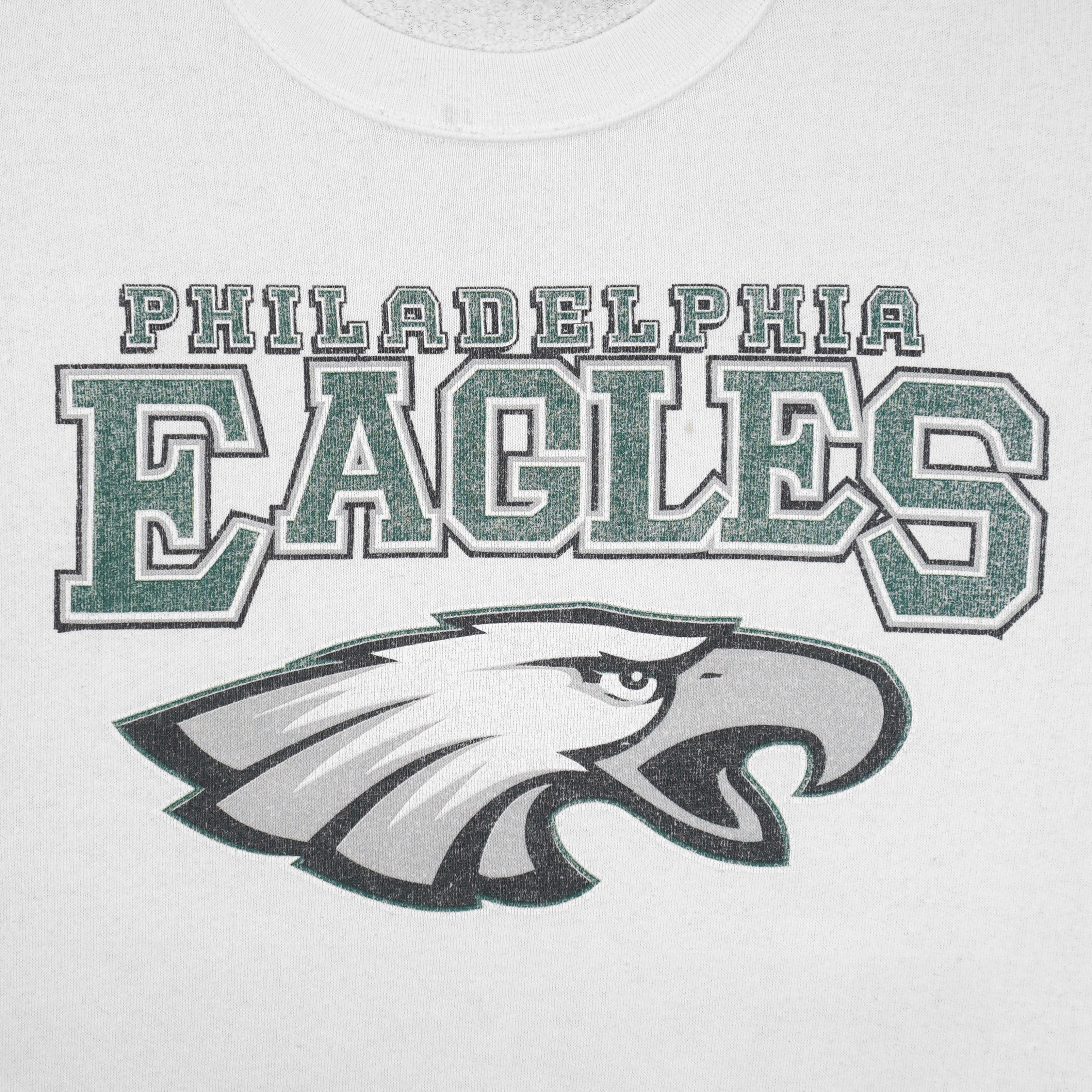 NFL - Philadelphia Eagles Crew Neck Sweatshirt 1990s Large Vintage Retro Football