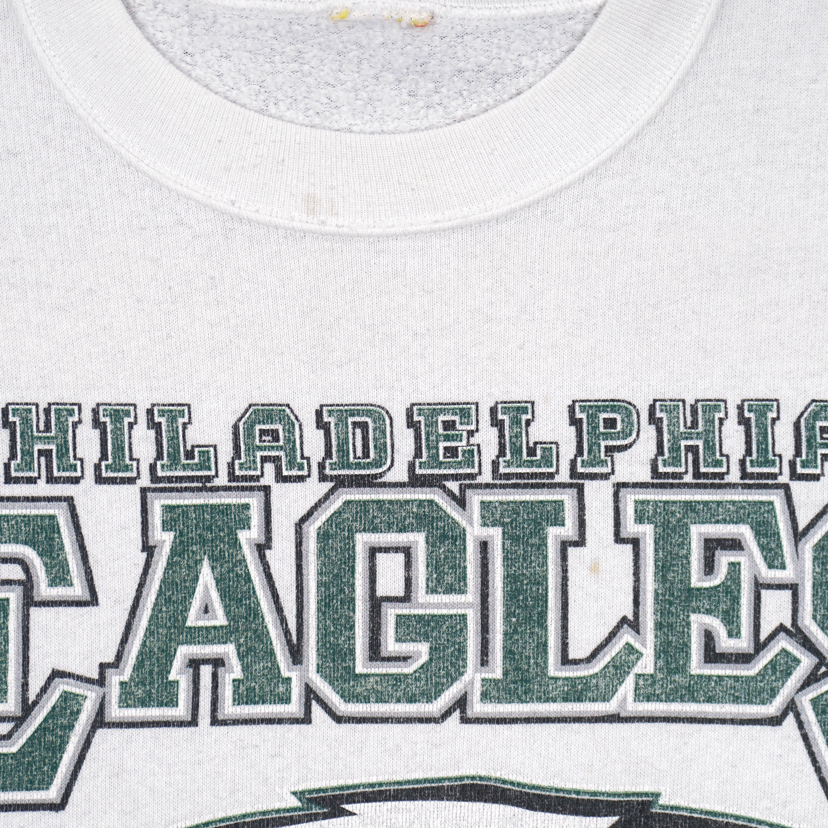 NFL - Philadelphia Eagles Crew Neck Sweatshirt 1990s Large Vintage Retro Football