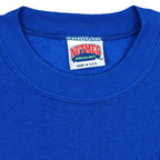 Nutmeg Mills collar label inside the Rams sweatshirt