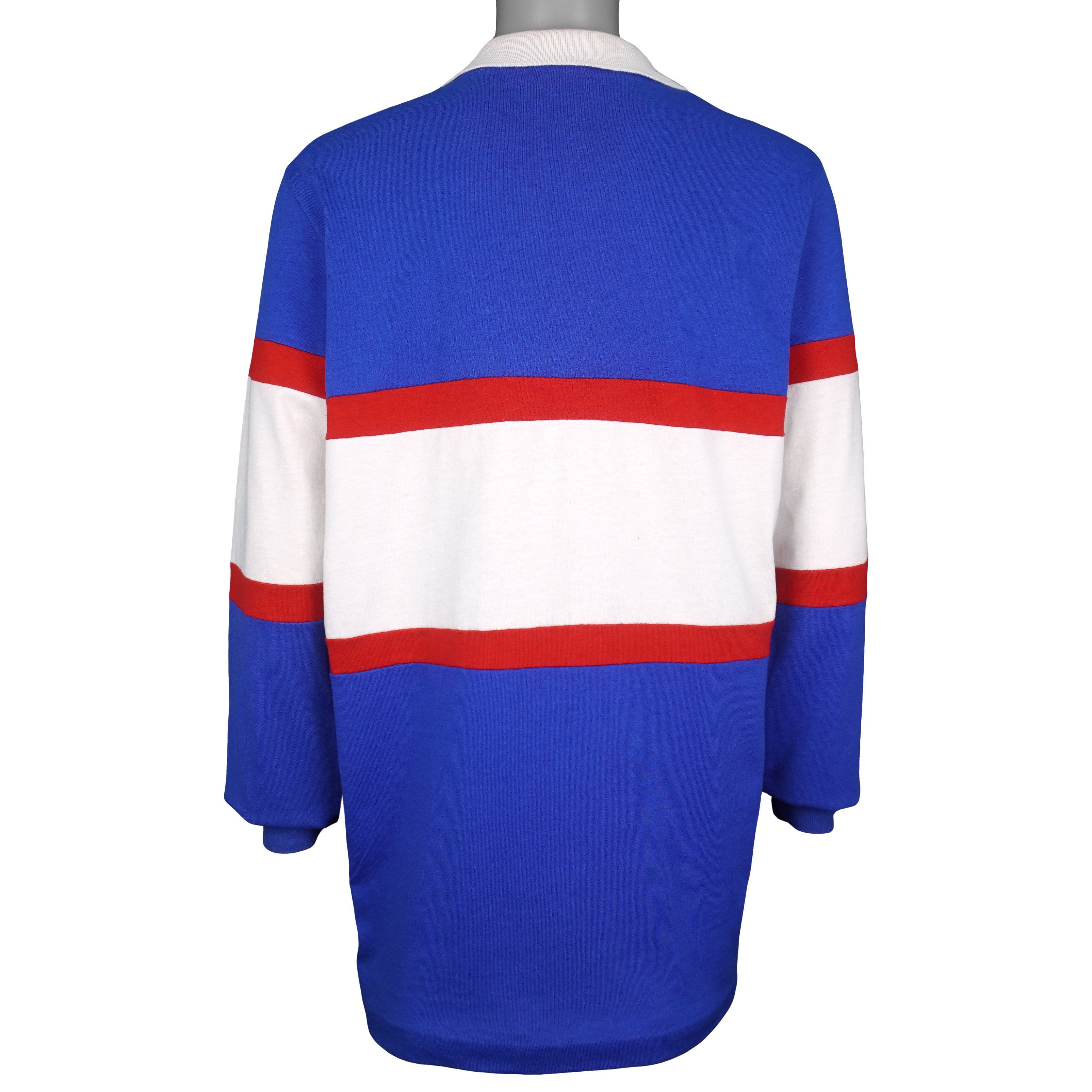 MLB (Nutmeg) - Chicago Cubs Collared Sweatshirt 1980s Large vintage Retro Baseball