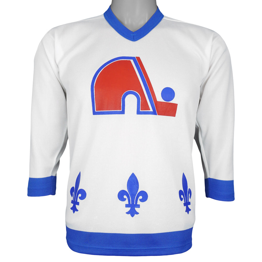 NHL (CCM) - Quebec Nordiques Jersey 1990s Large Vintage Retro Hockey