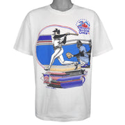 MLB - Toronto Blue Jays All Star Game Single Stitch T-Shirt 1991 Large Vintage Retro Baseball