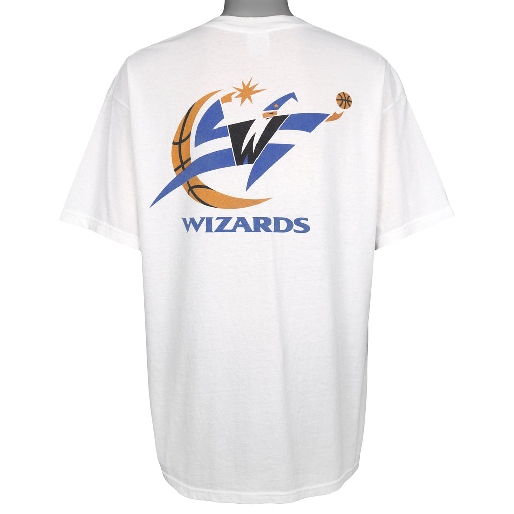 NBA (Delta) - Washington Wizards T-Shirt 1990s X-Large Vintage Retro Basketball