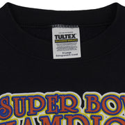 NFL (Tultex) - Baltimore Ravens, Super Bowl XXXV Crew Neck Sweatshirt 2001 X-Large Vintage Retro Football