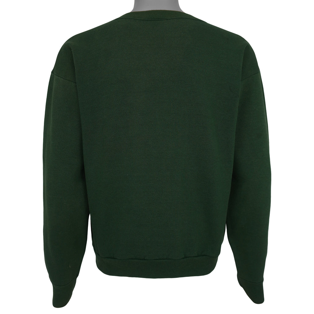 NCAA (TNT) - Miami Hurricanes Crew Neck Sweatshirt 1980s Large Vintage Retro