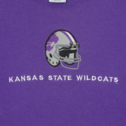 NCAA (Hanes) - Kansas State Wildcats Crew Neck Sweatshirt 1990s Large Vintage Retro