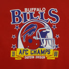 NFL (Trench) - Buffalo Bills Helmet Sweatshirt 1988 Large Vintage Retro Football
