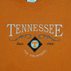 NCAA (ASC) - Tennessee Volunteers Embroidered Crew Neck Sweatshirt 1990s Large Vintage Retro