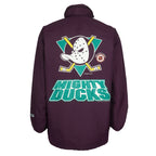 NHL (Pro One) - Mighty Ducks Button-Up Jacket 1994 Large Vintage Retro Hockey