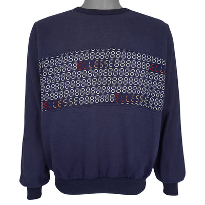 Ellesse - Spell-Out Crew Neck Sweatshirt 1980s Medium