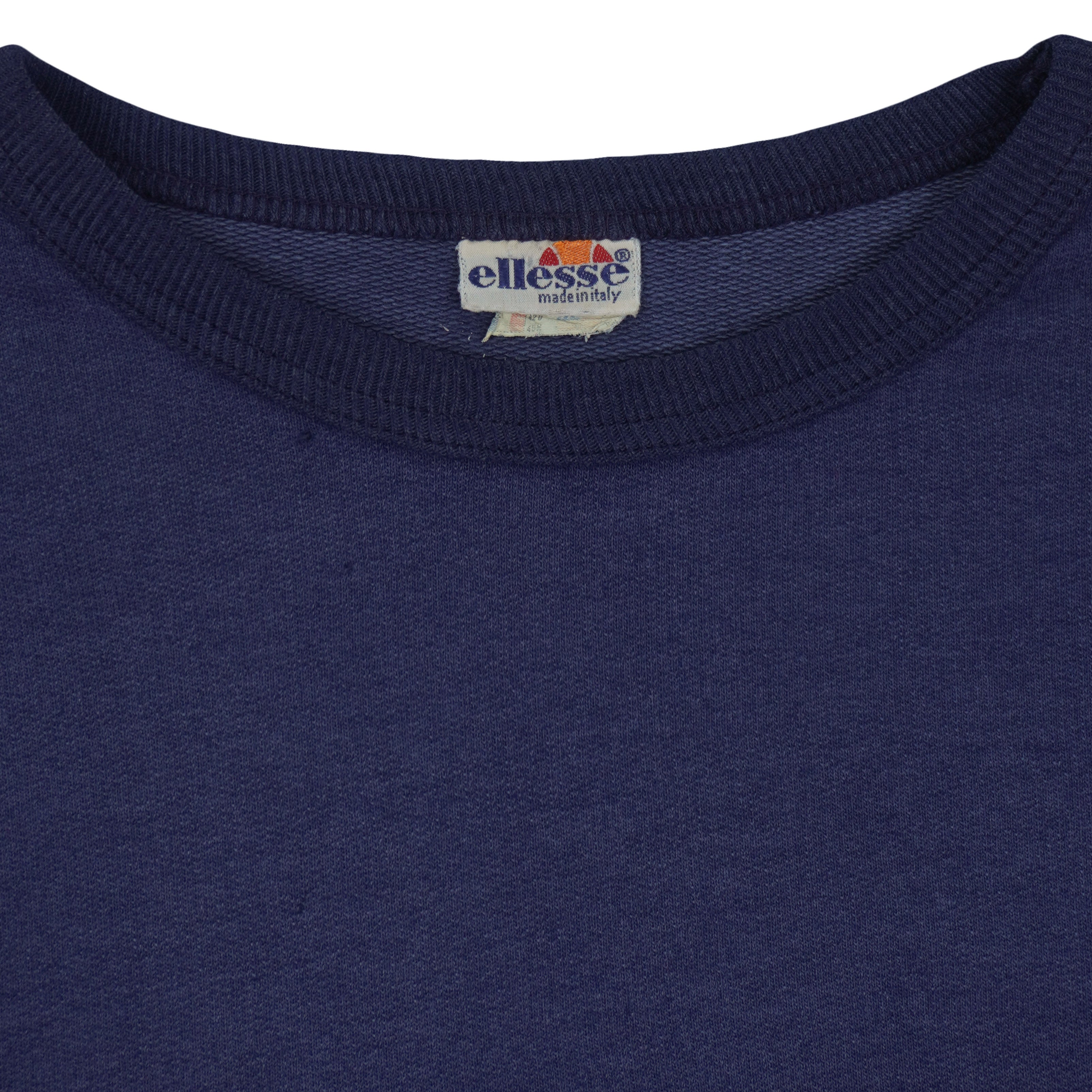 Ellesse - Spell-Out Crew Neck Sweatshirt 1980s Medium Vintage Retro