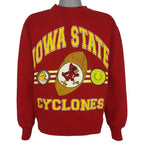 NCAA - Iowa State Cyclones Crew Neck Sweatshirt 1991 Medium Vintage Retro