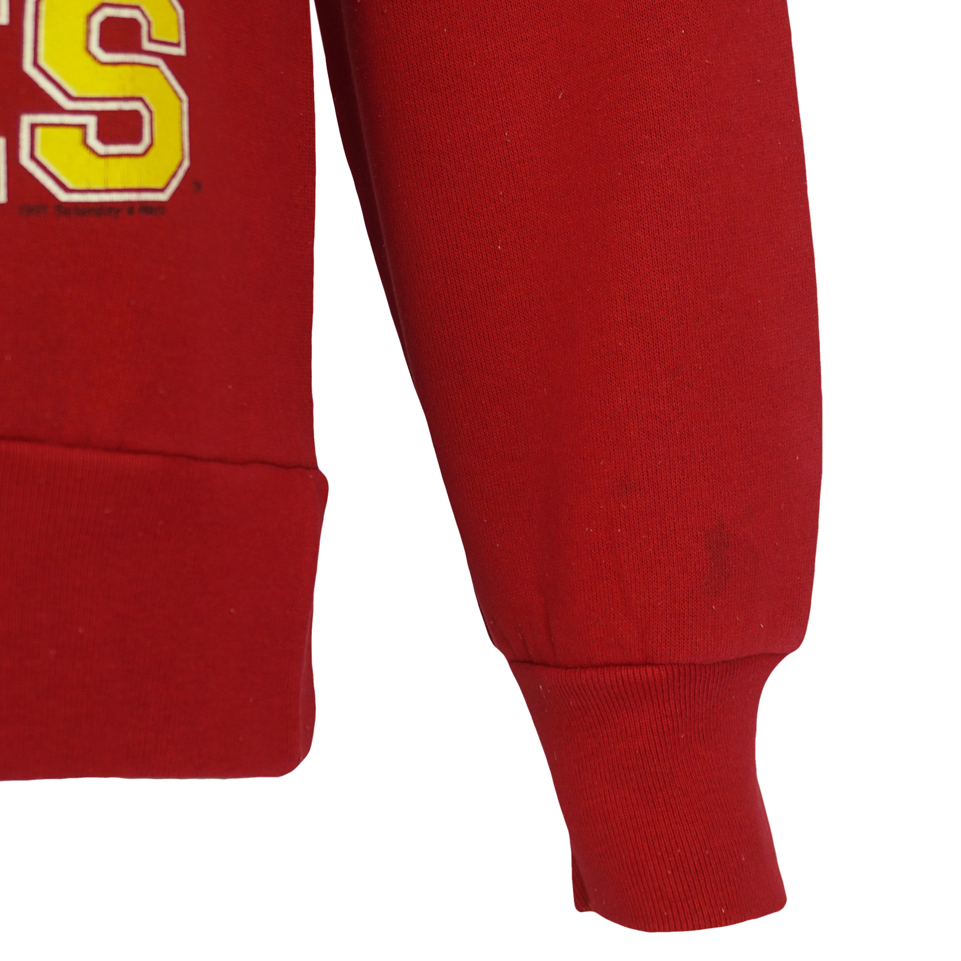 NCAA - Iowa State Cyclones Crew Neck Sweatshirt 1991 Medium Vintage Retro