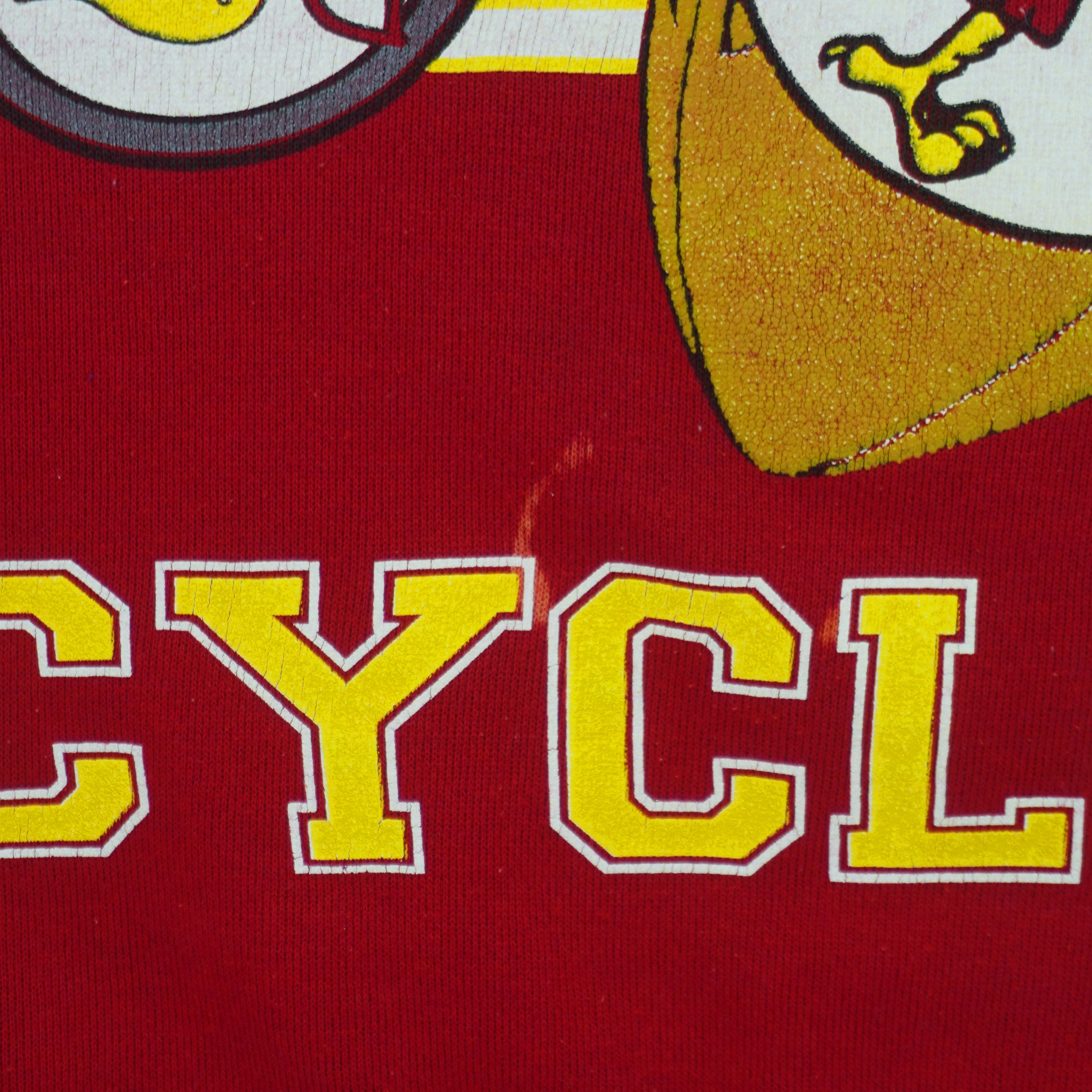 NCAA - Iowa State Cyclones Crew Neck Sweatshirt 1991 Medium Vintage Retro
