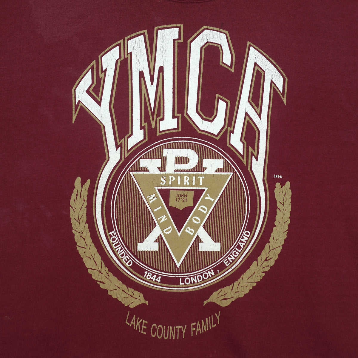 Vintage - YMCA Spirit, Mind & Body Lake County Family Sweatshirt 1990s XX-Large Vintage Retro