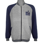 NCAA (Descente) - UCLA Bruin Zip Up Jacket 1980s Large Vintage Retro