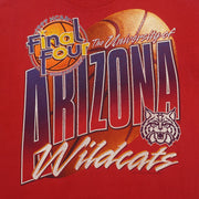 NCAA (Hanes) - Arizona Wildcats Final Four T-Shirt 1997 Large Vintage Retro