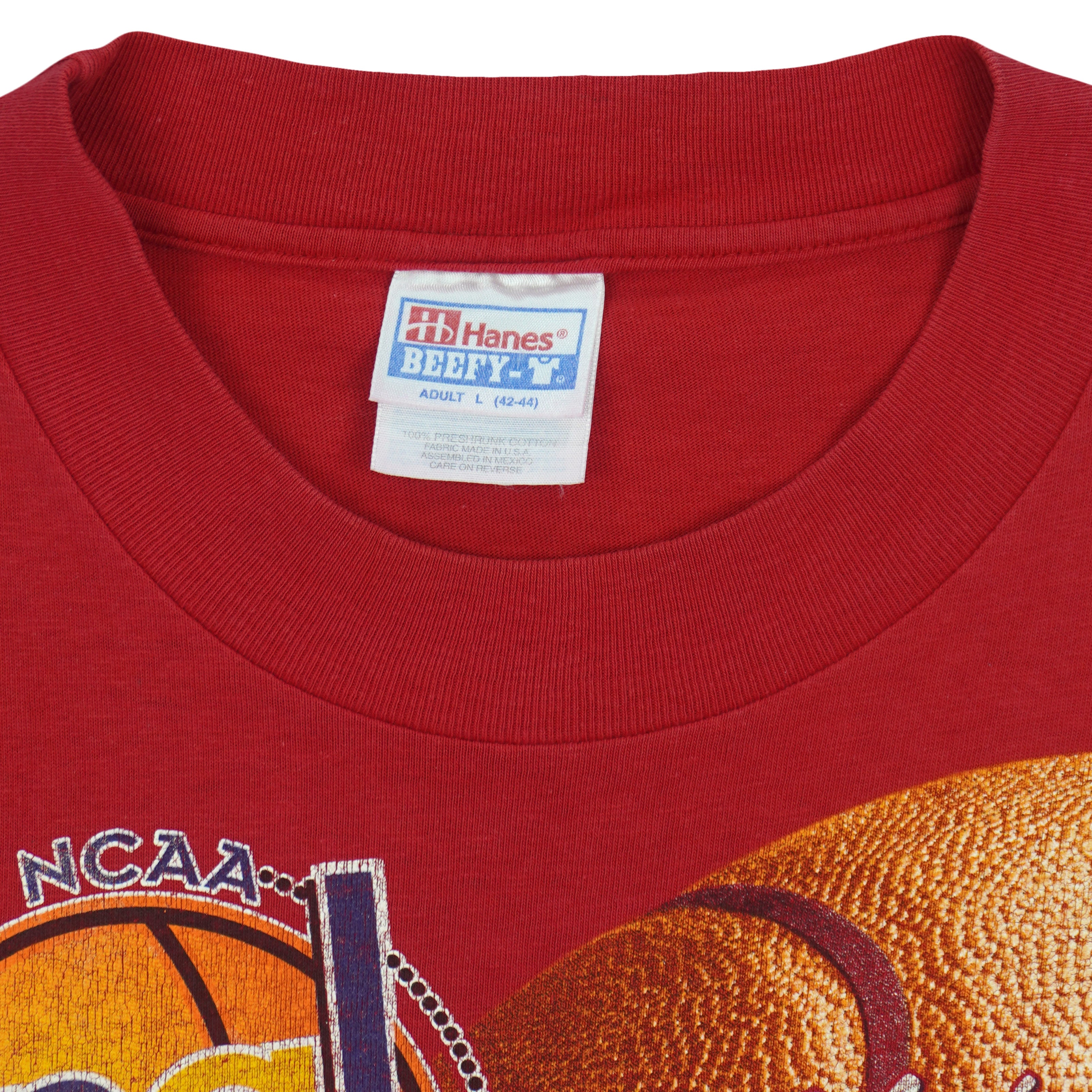 NCAA (Hanes) - Arizona Wildcats Final Four T-Shirt 1997 Large Vintage Retro