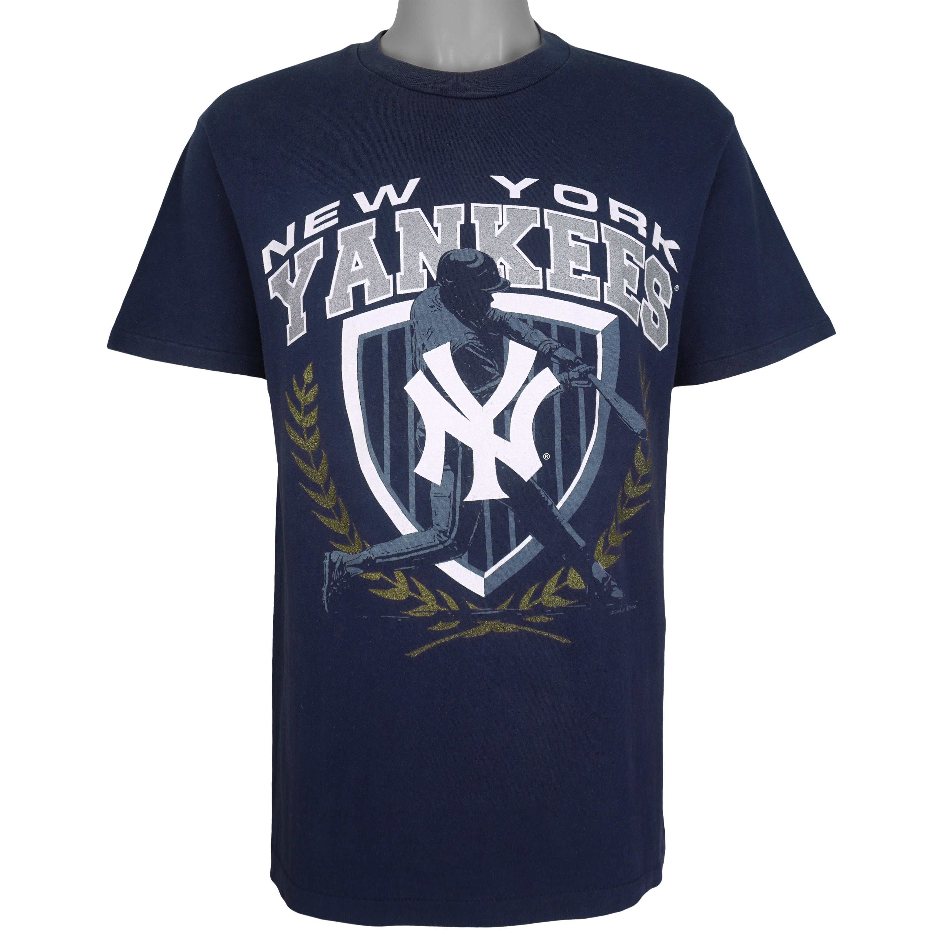 MLB - New York Yankees Single Stitch T-Shirt 1993 Medium Vintage Retro Baseball