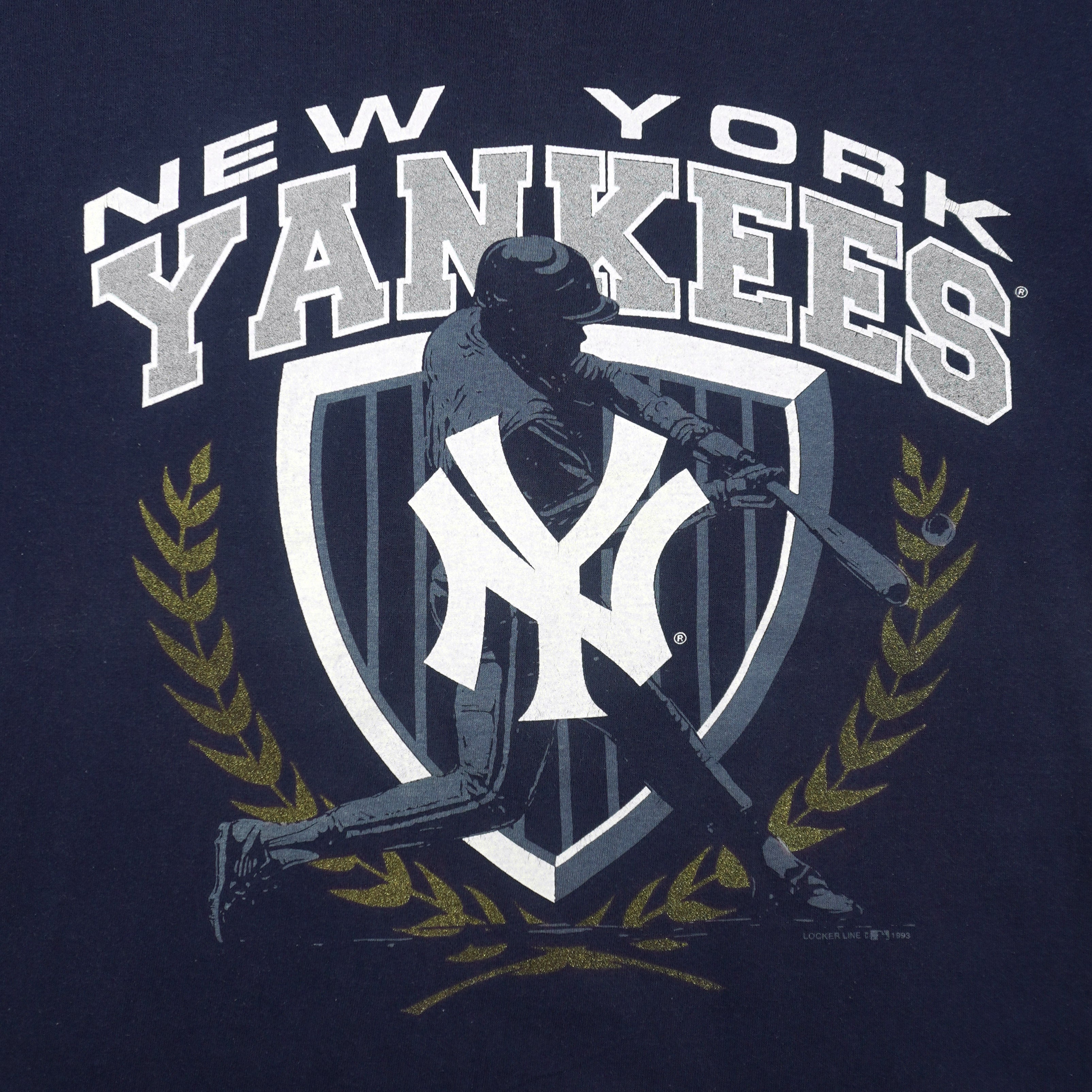 MLB - New York Yankees Single Stitch T-Shirt 1993 Medium Vintage Retro Baseball