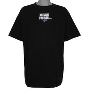 NFL - Detroit Lions Not Just Football Spell-Out T-Shirt 1990s X-Large Vintage Retro Football