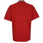 MLB (Nutmeg) - Cincinnati Reds Baseball Single Stitch T-Shirt 1990s Large Vintage Retro Baseball