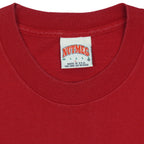 MLB (Nutmeg) - Cincinnati Reds Baseball Single Stitch T-Shirt 1990s Large Vintage Retro Baseball
