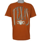 Burnt orange Jerzees Texas Longhorns T-shirt front view