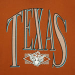 NCAA (Jerzees) - Texas Longhorns Single Stitch T-Shirt 1990s X-Large Vintage Retro