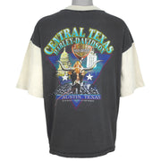Harley Davidson - Central Texas T-Shirt 1995 X-Large Vintage Retro