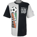 Vintage (Waves) - Team Ireland World Cup Soccer T-Shirt 1994 Medium Vintage Retro