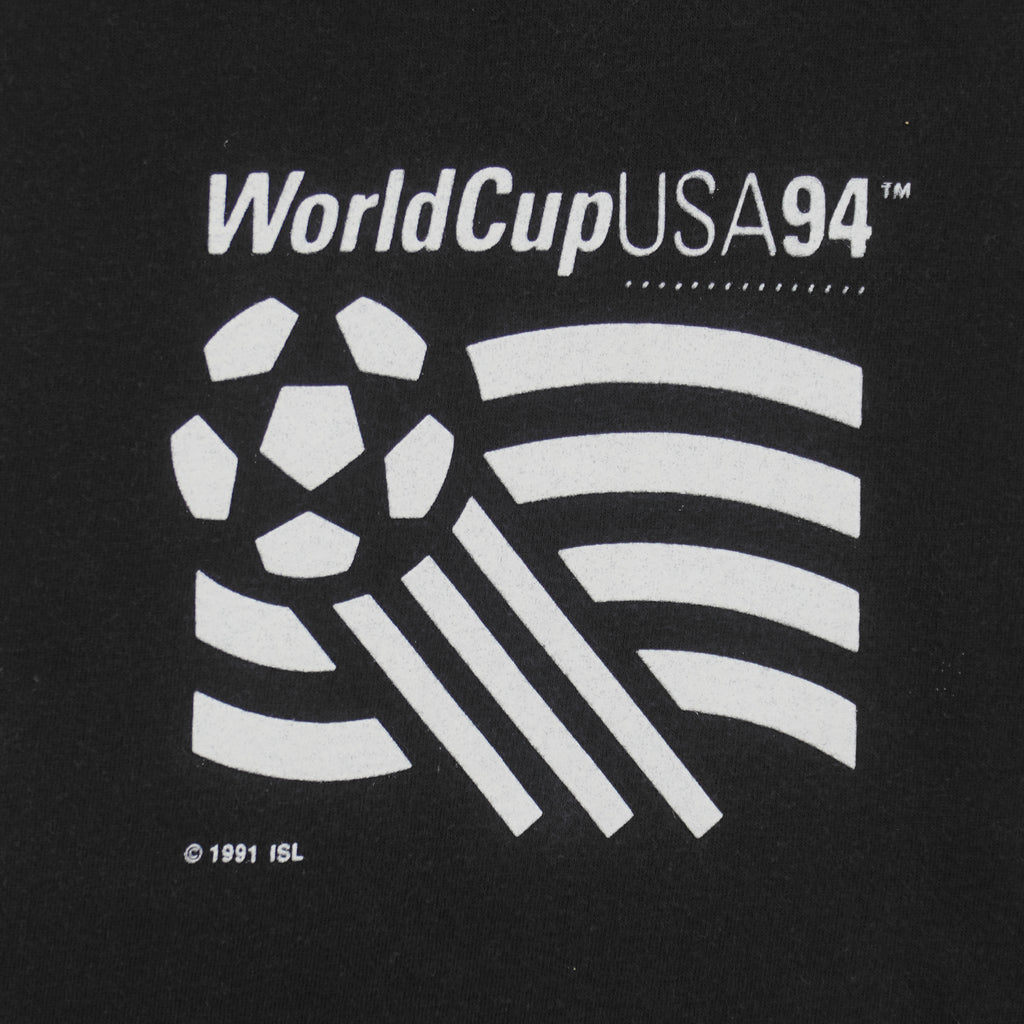Vintage (Waves) - Team Ireland World Cup Soccer T-Shirt 1994 Medium Vintage Retro