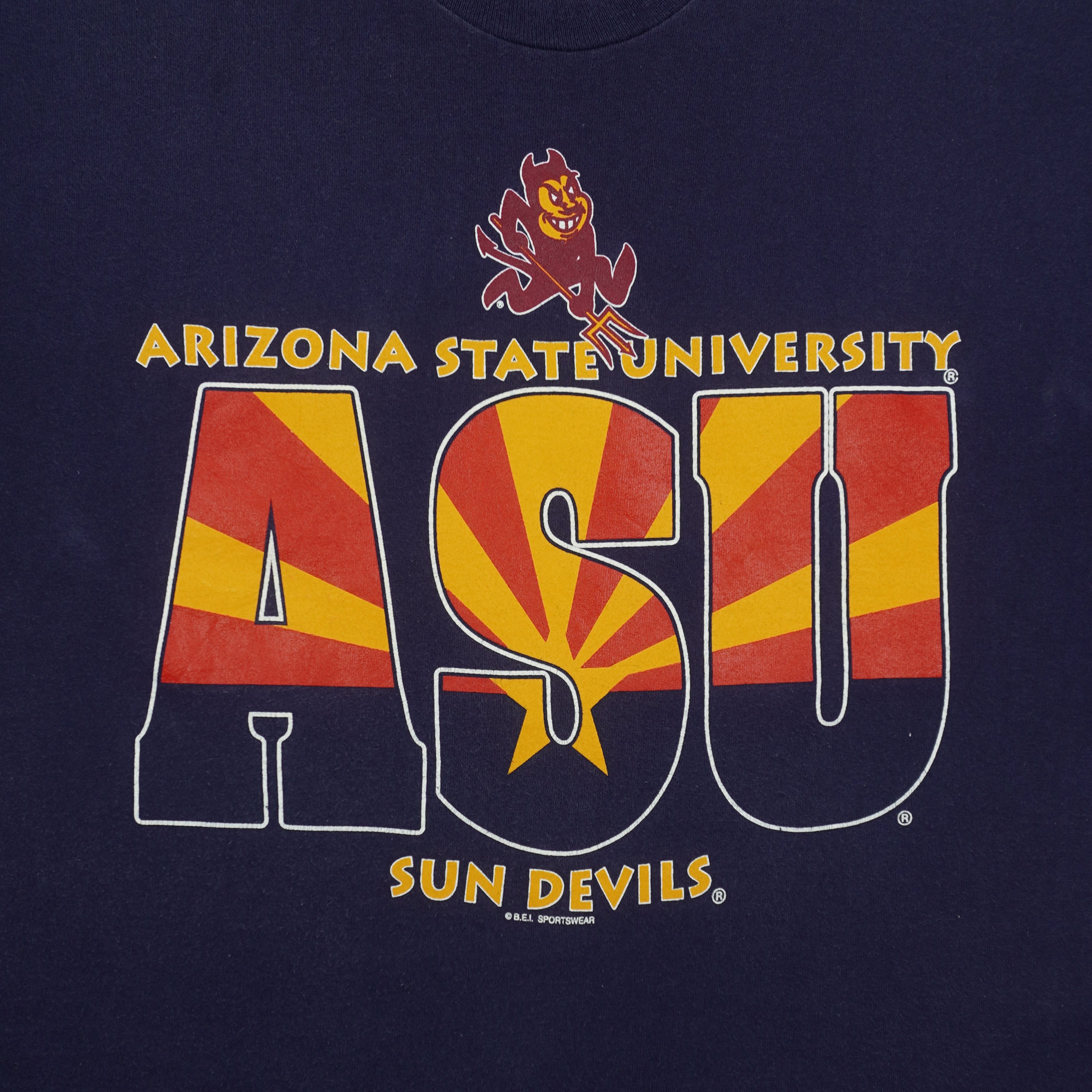 Arizona State University ASU Sun Devils front graphic detail