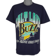 MLB (Majestic) - Salt Lake Buzz Big Spell-Out T-Shirt 1990s Large vintage Retro Baseball
