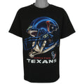 NFL - Houston Texans Helmet T-Shirt 1990s Large Vintage Retro Football