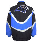 NFL (Apex One) - Carolina Panthers Puffer Pullover 1990s Large Vintage Retro Football