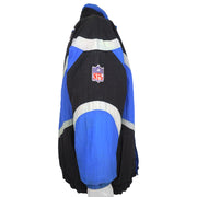 NFL (Apex One) - Carolina Panthers Puffer Pullover 1990s Large Vintage Retro Football