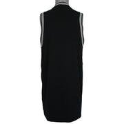 Wilson - Black Sleeveless Shirt 1990s X-Large Vintage Retro