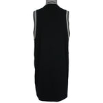 Wilson - Black Sleeveless Shirt 1990s X-Large Vintage Retro