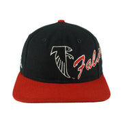 NFL (Apex One) - Atlanta Falcons Snapback Hat 1990s OSFA Vintage Retro Football