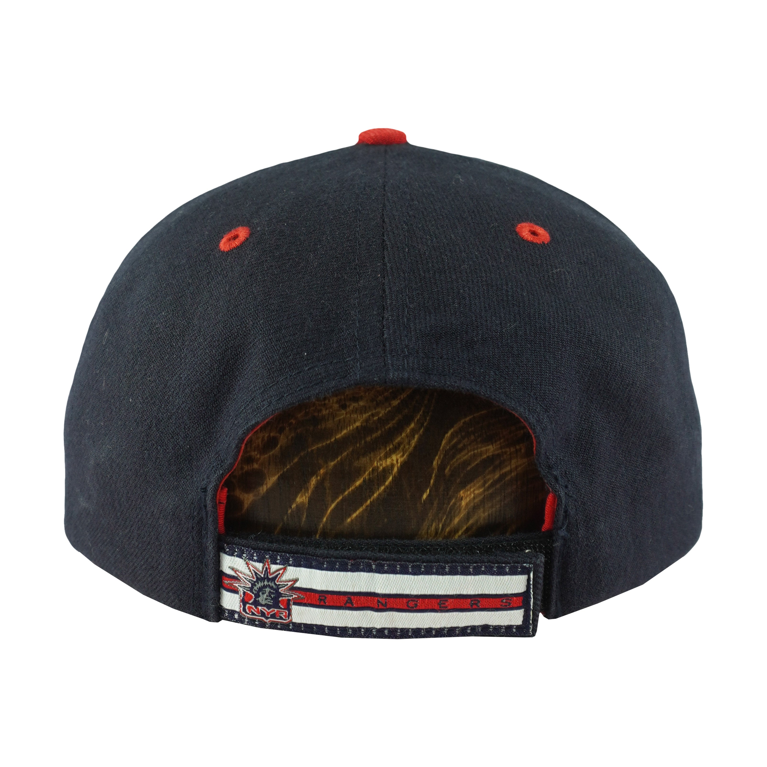 NHL - New York Rangers Strapback Hat 1990s OSFA Vintage Retro Hockey