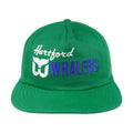 NHL (CCM) - Harford Whalers Snapback Hat 1990s OSFA Vintage Retro Hockey