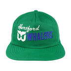 NHL (CCM) - Harford Whalers Snapback Hat 1990s OSFA Vintage Retro Hockey