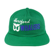 NHL (CCM) - Harford Whalers Snapback Hat 1990s OSFA Vintage Retro Hockey