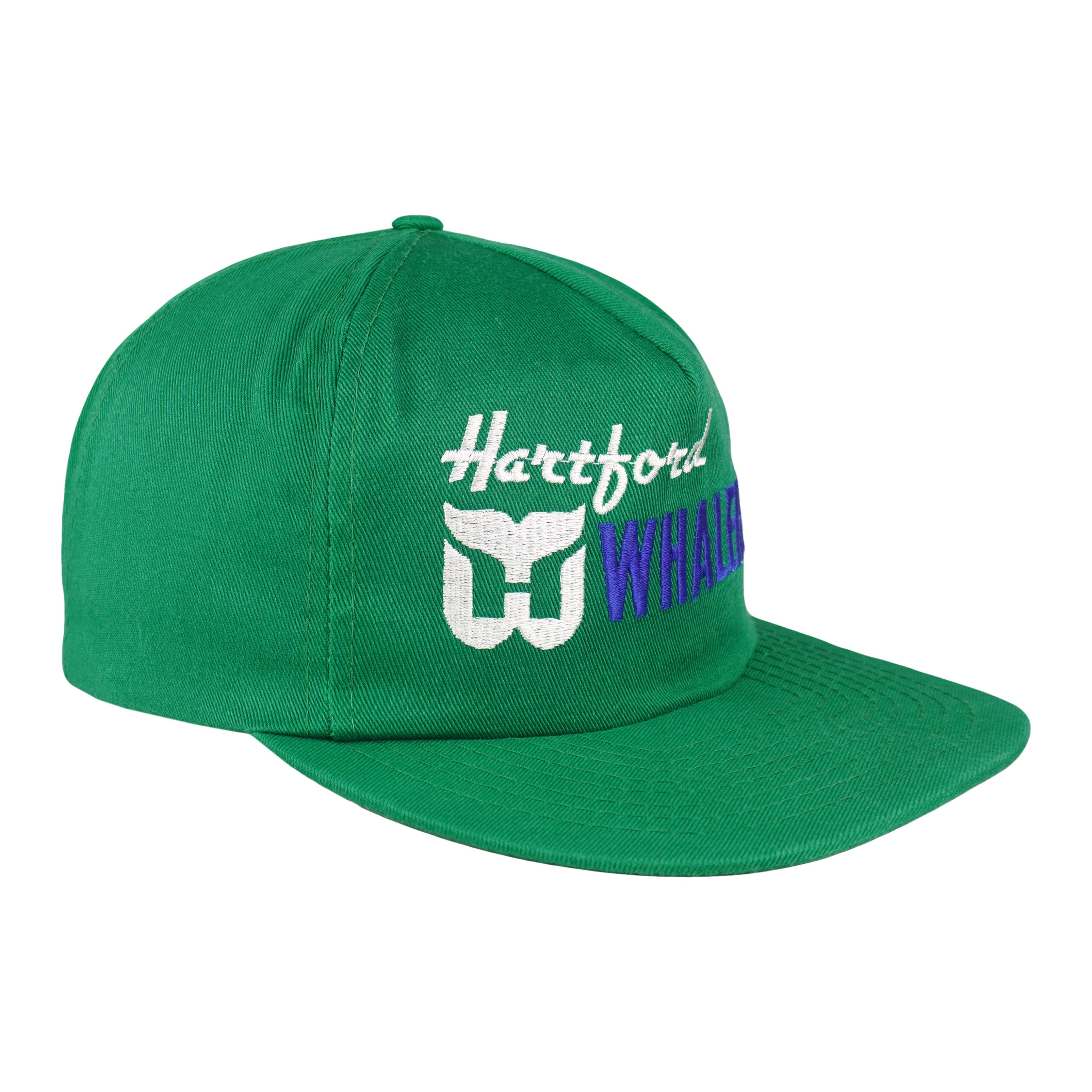 NHL (CCM) - Harford Whalers Snapback Hat 1990s OSFA Vintage Retro Hockey